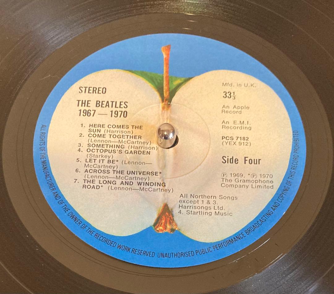 The Beatles 1967-1970 青盤UKオリジナルレコード　2枚組