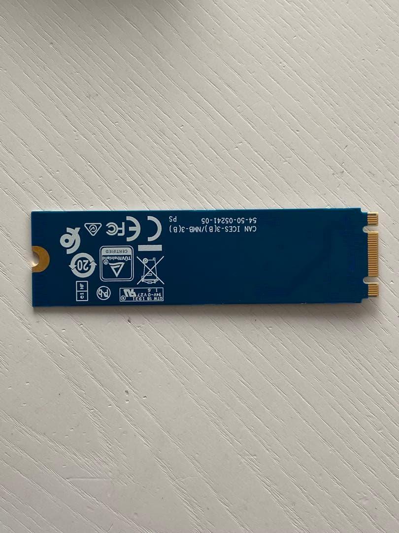 内蔵型SSD WD Blue SN500 500GB NVMe SSD