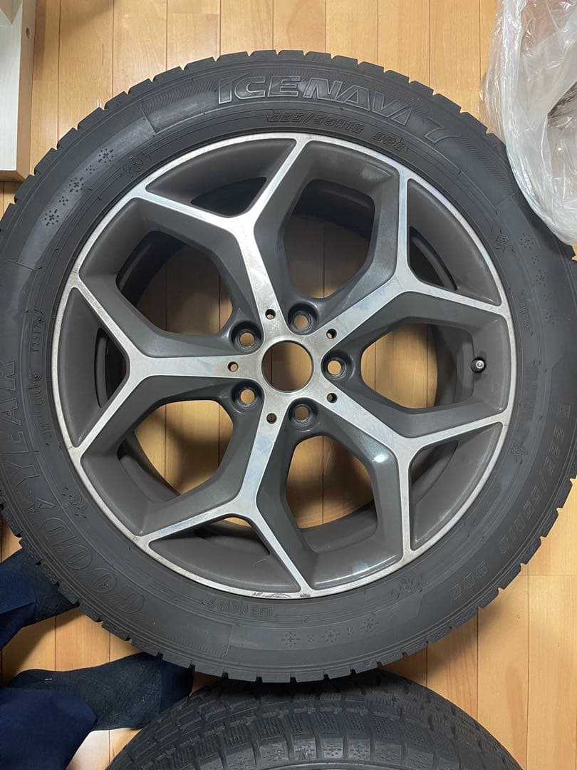 225/55R18 スタッドレス タイヤ ホイールセット