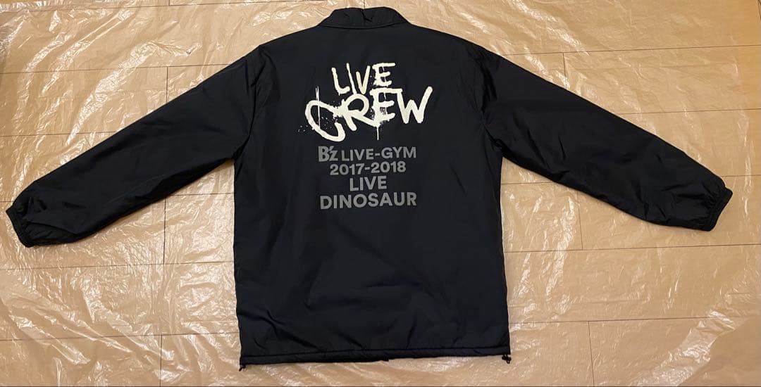 B'z LIVE DINOSAUR スタッフジャンパー コーチジャケット
