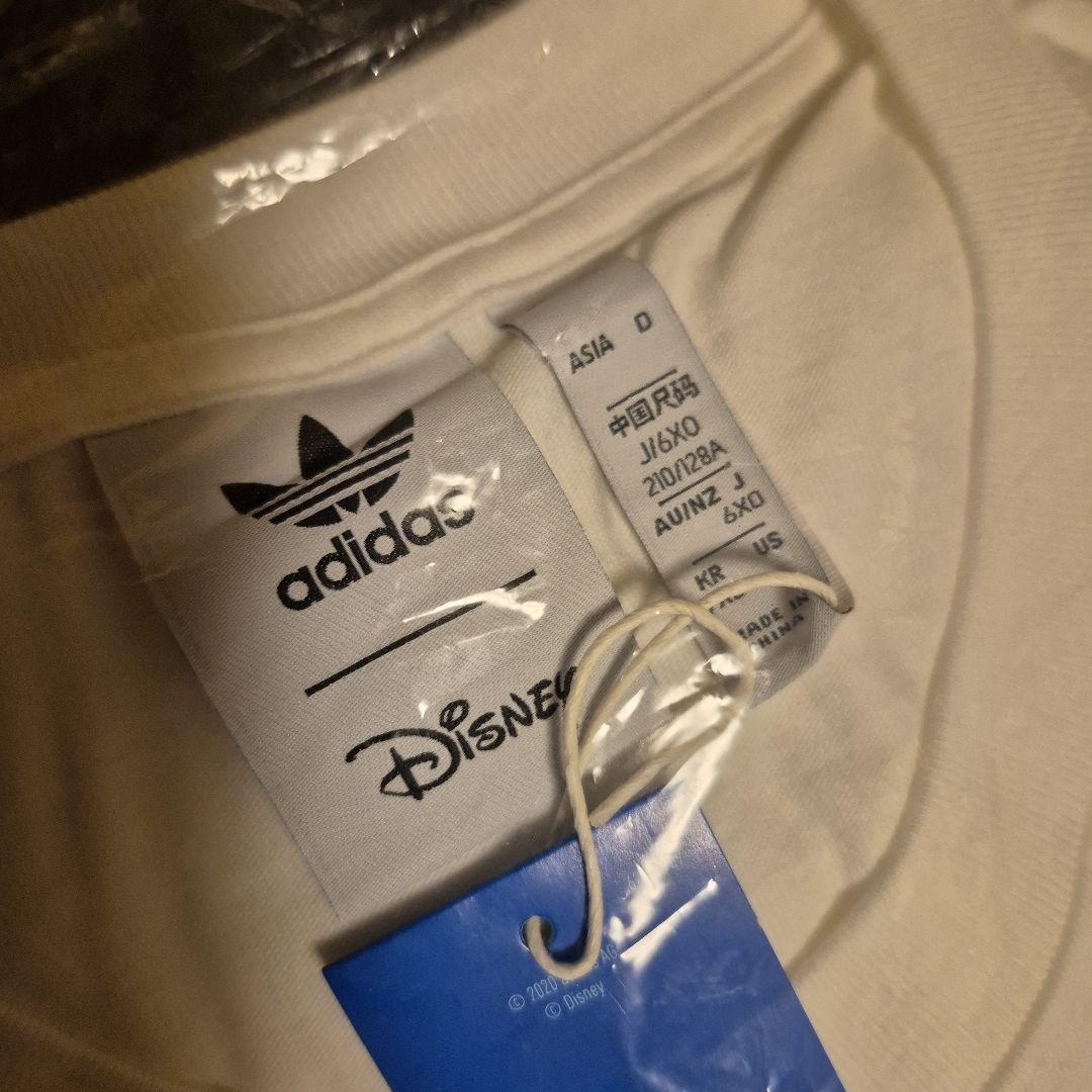 ✨️武装戦線✨️adidas Disney ホワイト Tシャツ 6XO