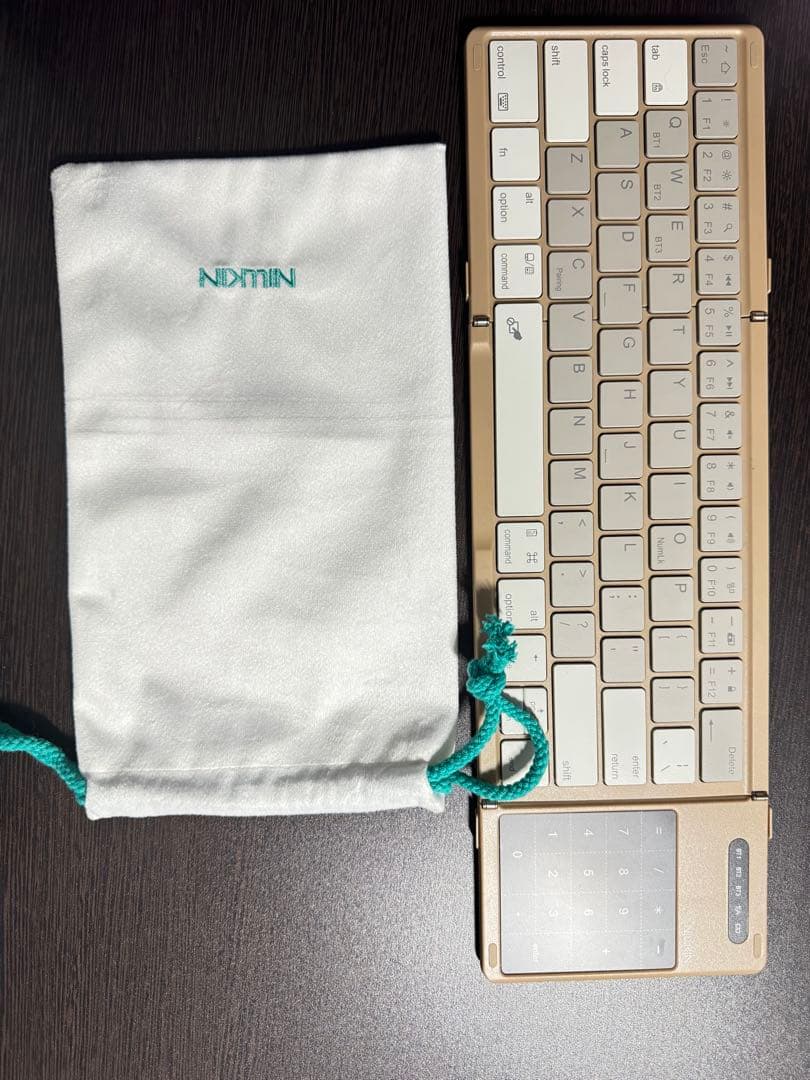 折りたたみ式 ニルキンBluetoothワイヤレスキーボード