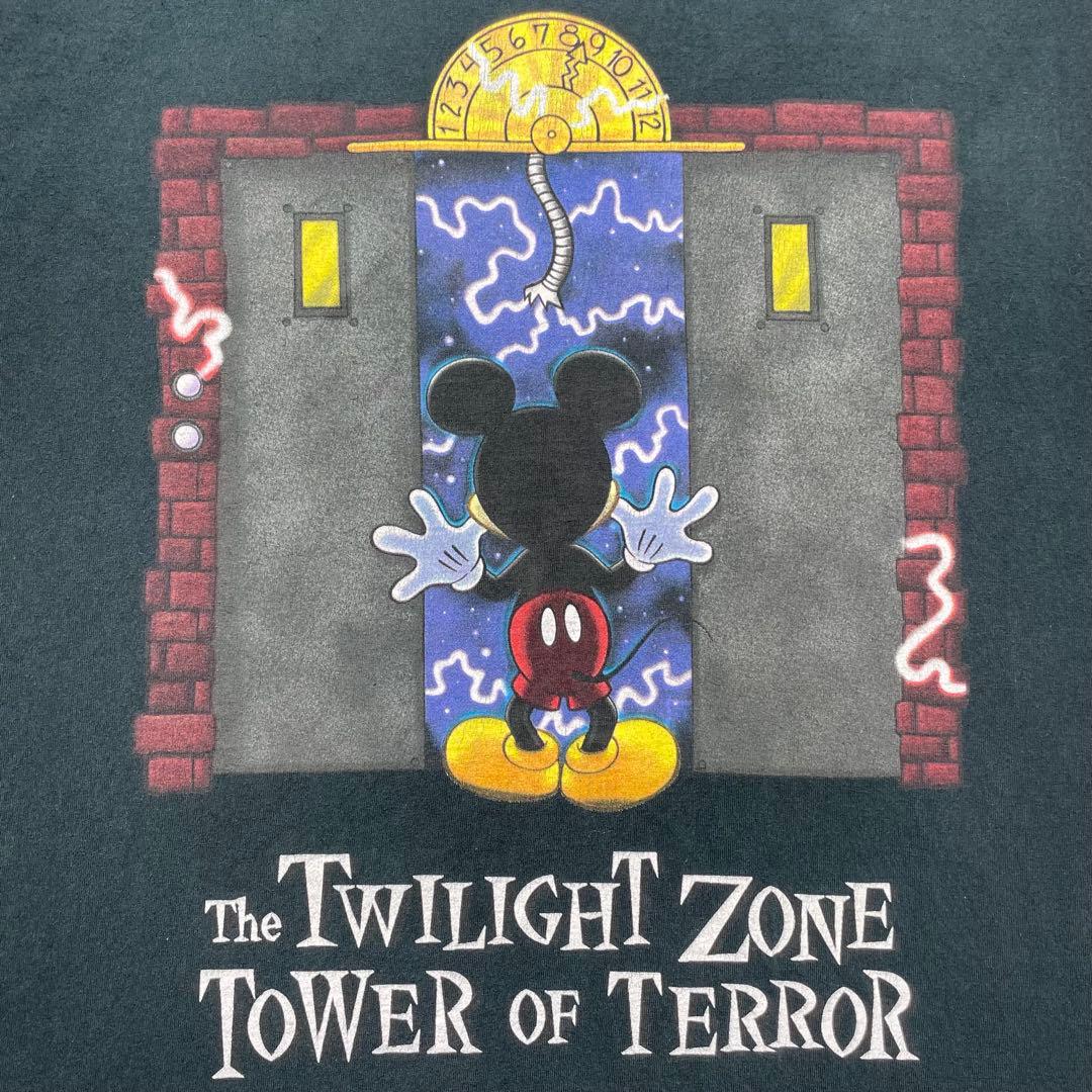 ヴィンテージ　90s USA ディズニー　タワーオブテラー　ミッキー　Tシャツ