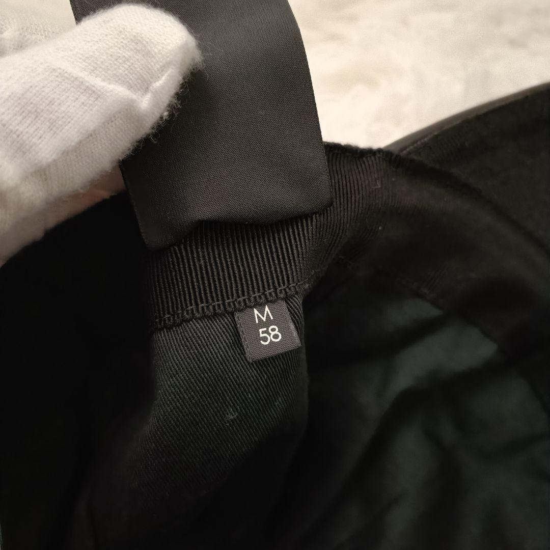 user_cbb68c3e様　美品✨️　グッチ　キャップ　ブラック　M 58cm