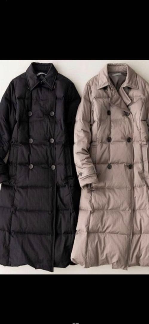 美品！セオリーリュクス　Nova Brighton ダウンコート 黒色