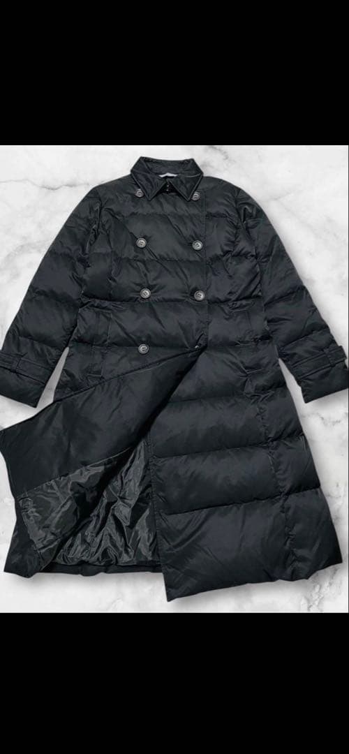 美品！セオリーリュクス　Nova Brighton ダウンコート 黒色