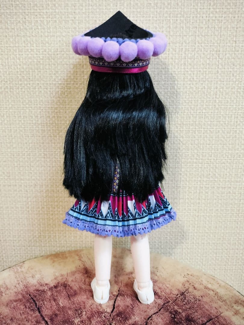 ハンドメイド　人形　モン族人形　置物　インテリア　1点もの　新品　タイ製15