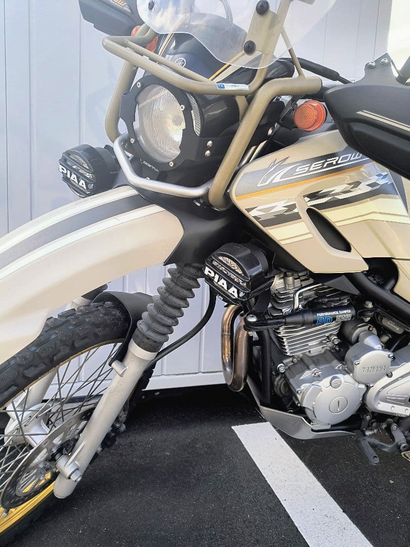 [DG17J]セロー250PIAAフォグランプ