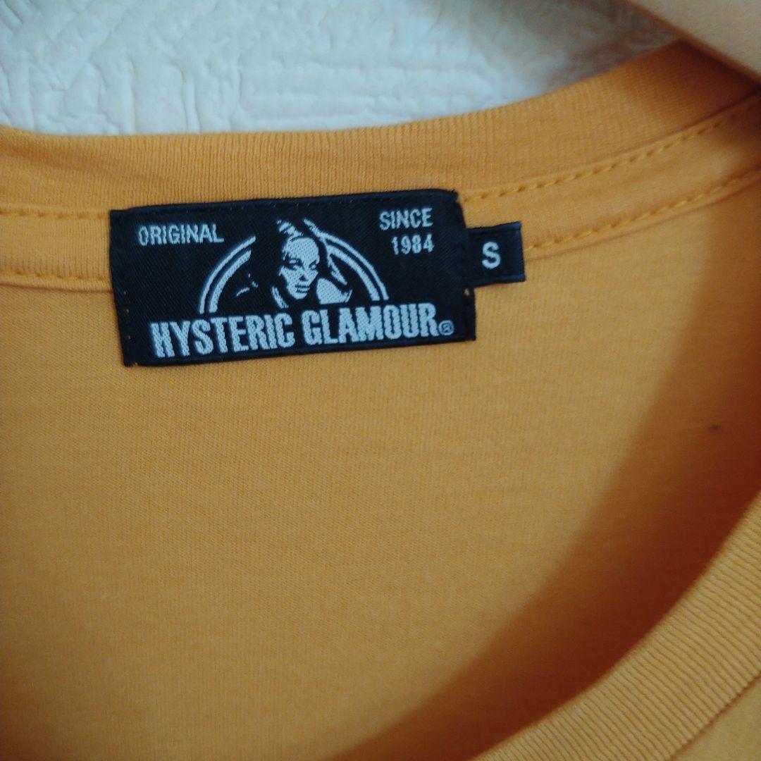 HYSTERIC GLAMOUR オレンジ Tシャツ Sサイズ
