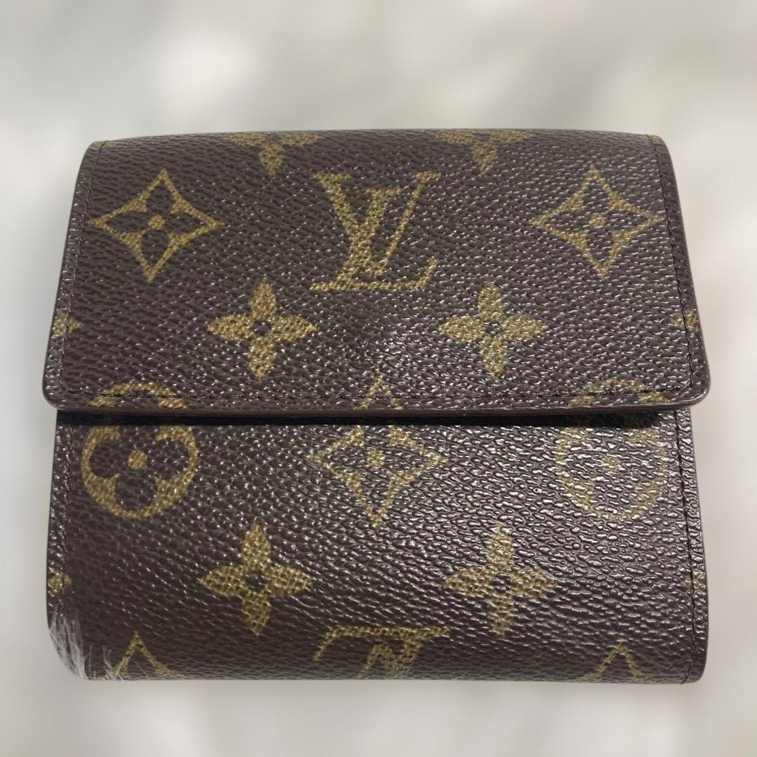 Louis Vuitton ルイヴィトン 二つ折り財布 モノグラム ブラウン