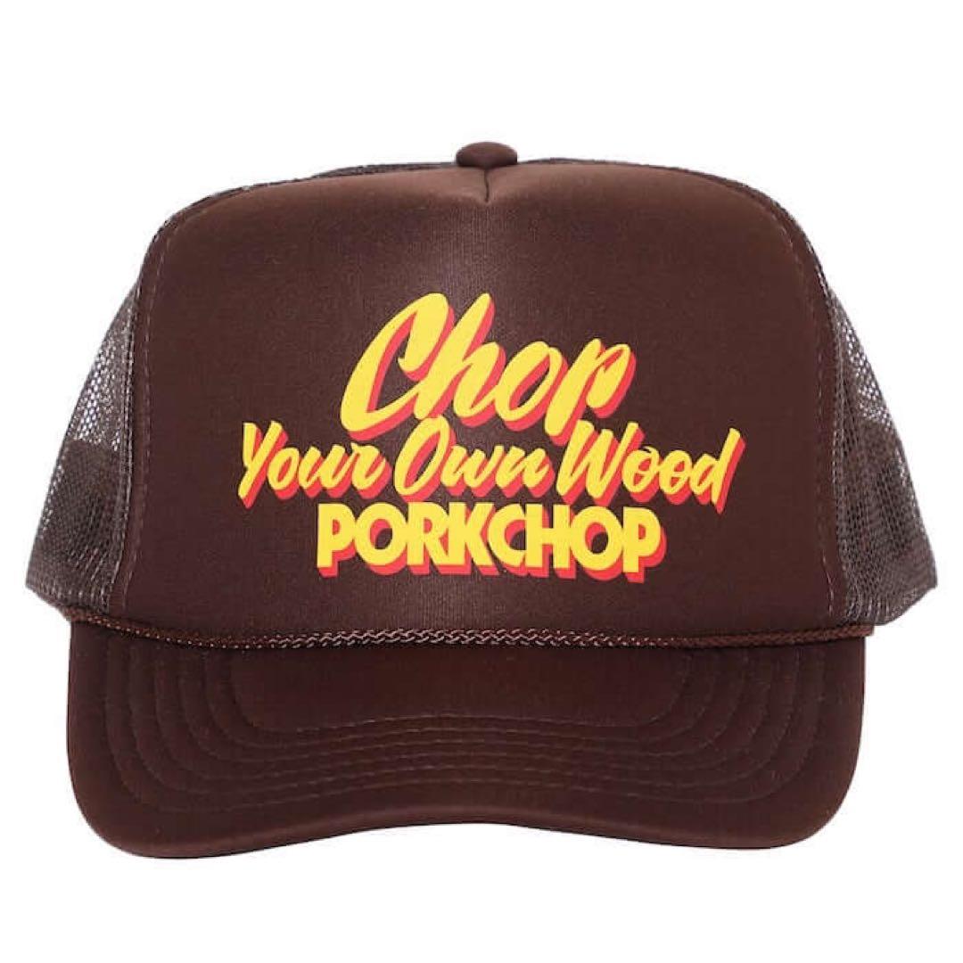 ポークチョップ　キャップ　ブラウン　チャレンジャー　マシス　ラッツ　キムタク