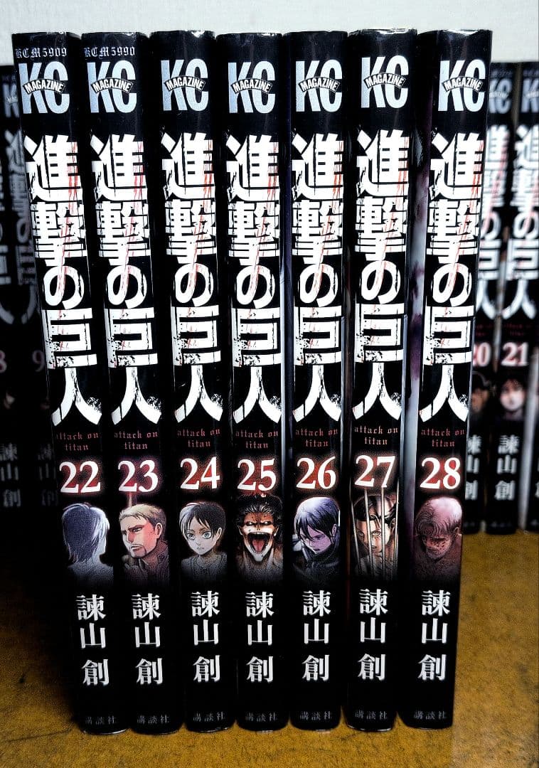 進撃の巨人 全巻セット 1-34巻+悔いなき選択+寸劇の巨人