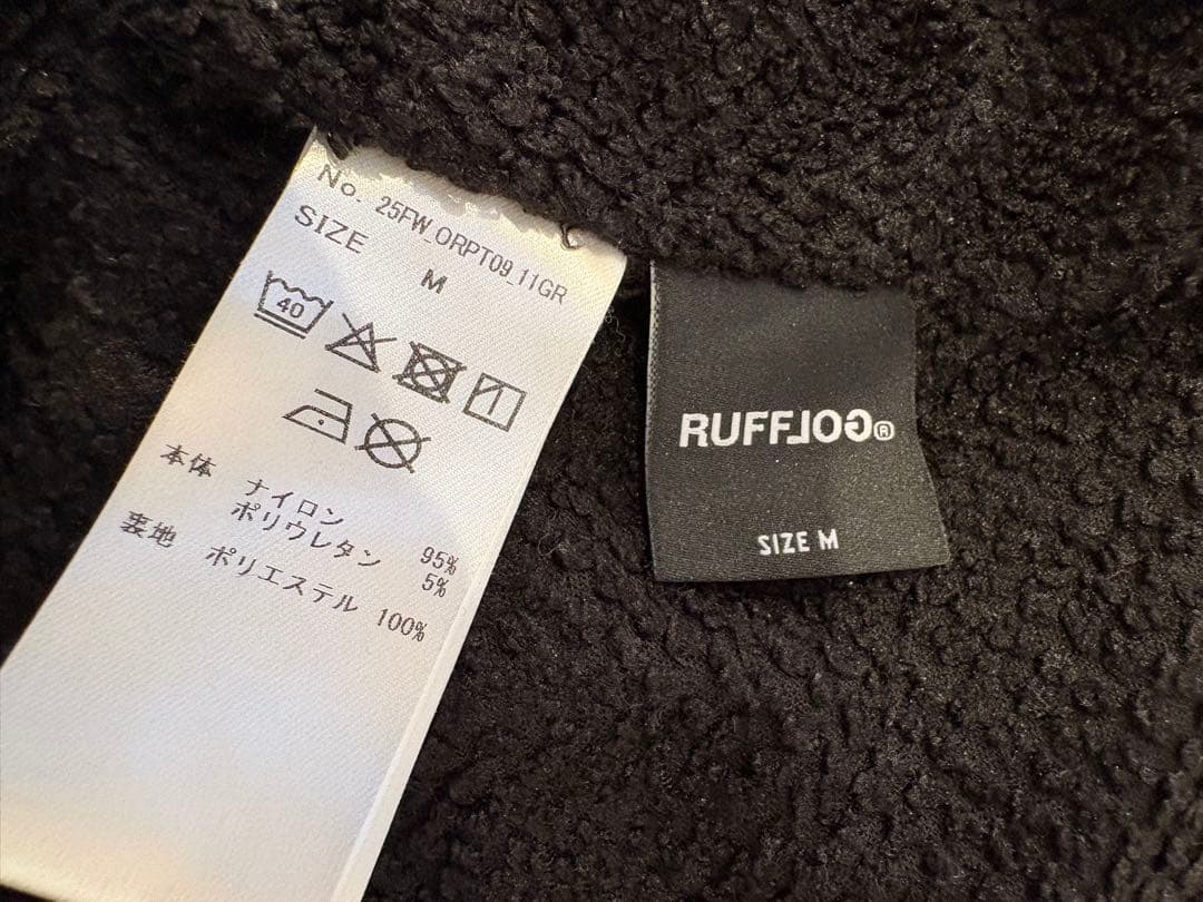 RUFFLOG ラフロッグセットアップ　サイズM