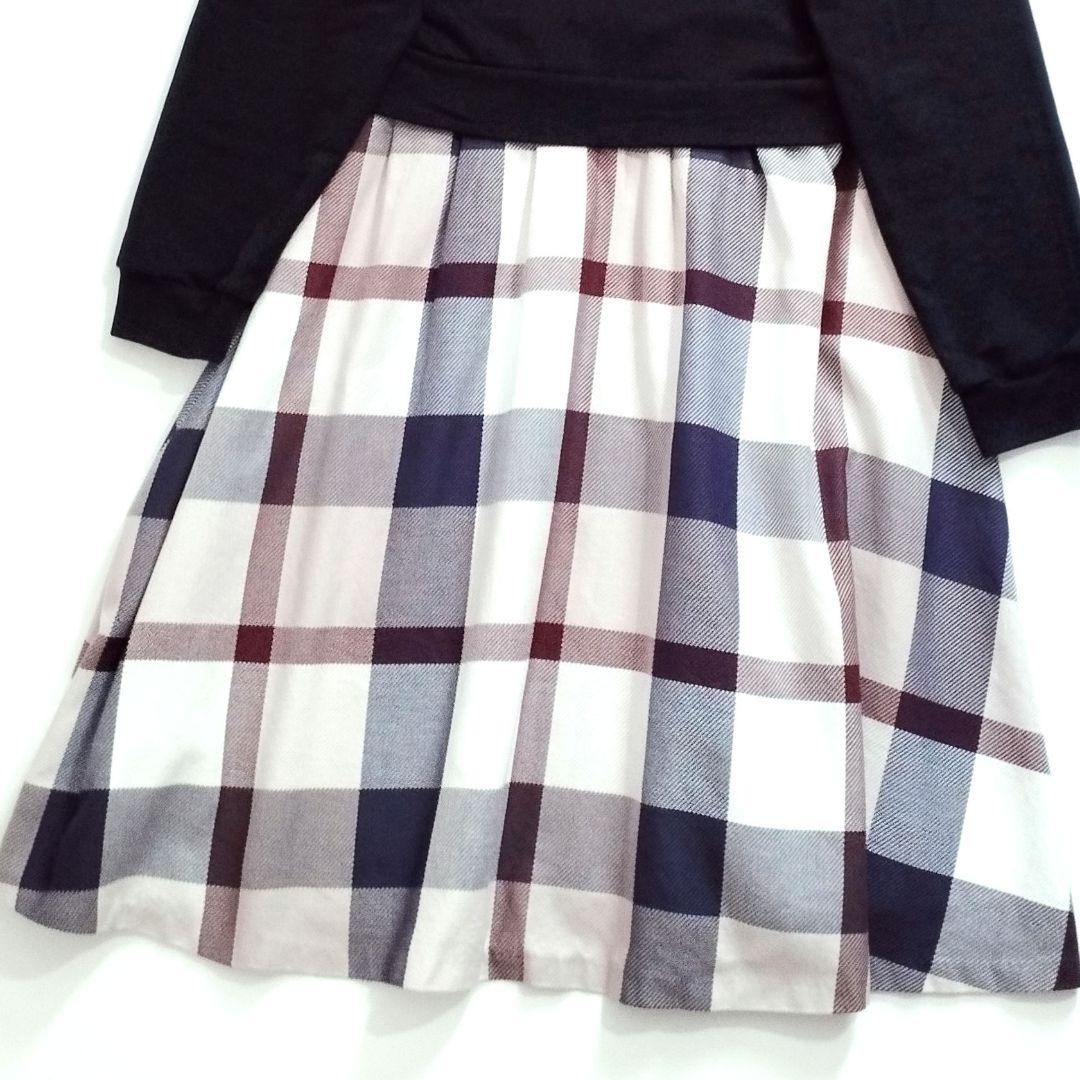 BLUE LABEL CRESTBRIDGE✨️チェックブライトカルゼワンピース