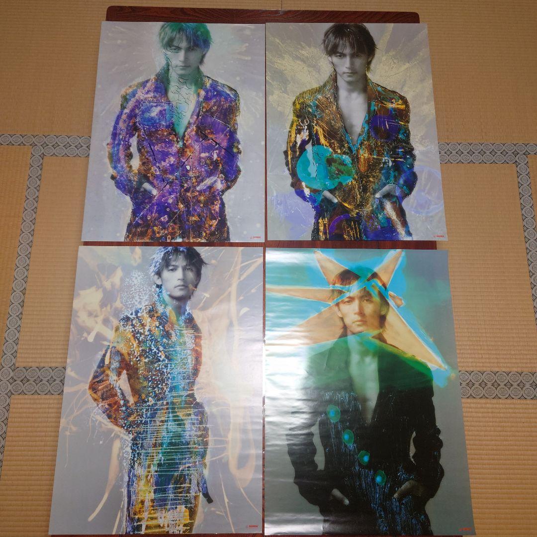 B'z 稲葉浩志 ソロ ポスター 6枚セット