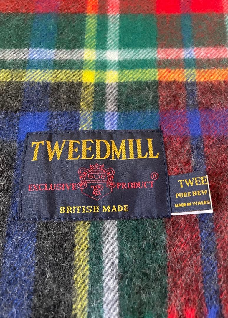 新品未使用タグ付きTWEEDMILL 70x190cm