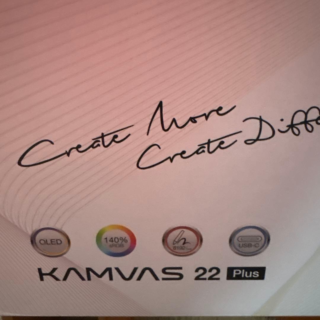 Kamvas 22 Plus 液晶ペンタブレット本体