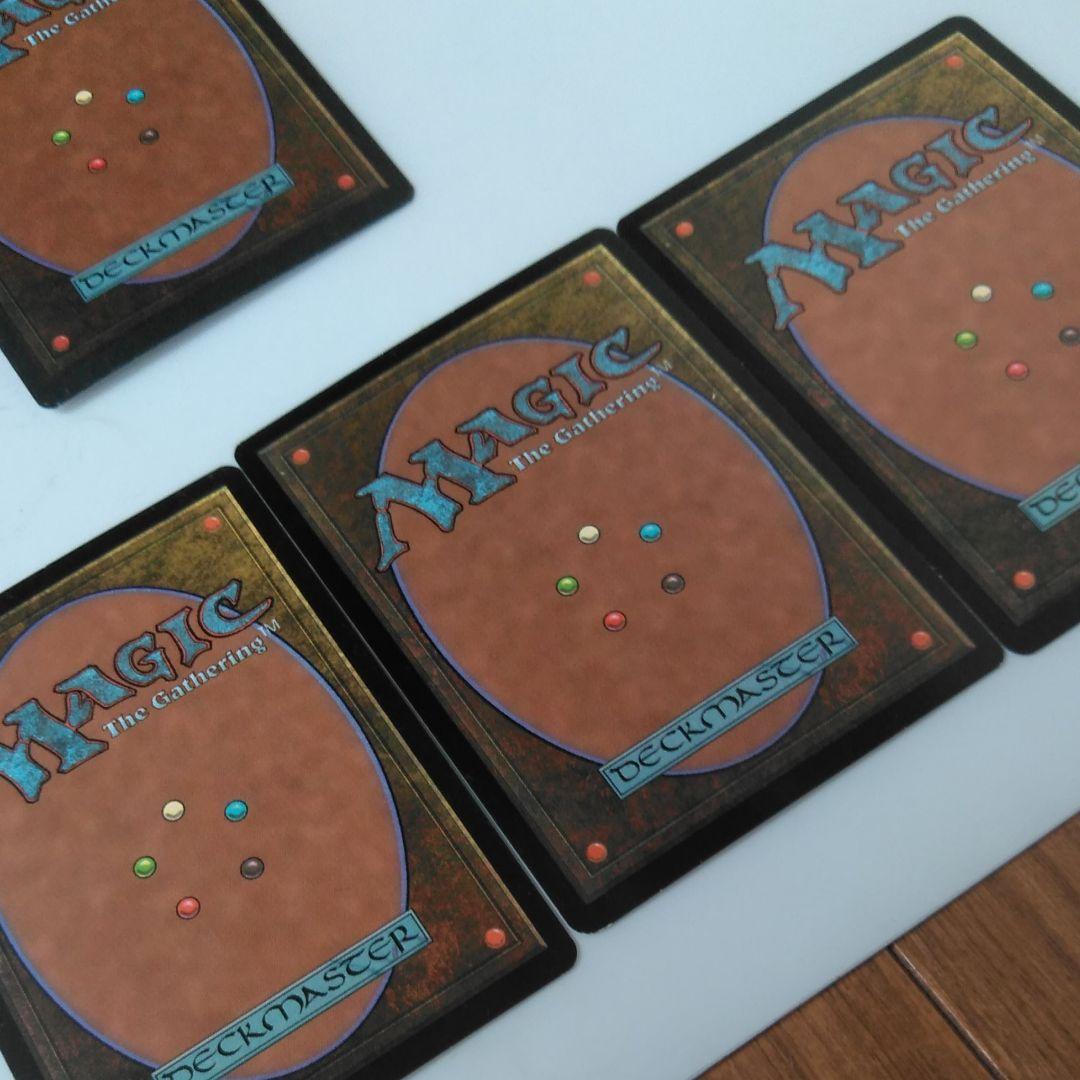 MTG 「ラノワールのエルフ」４枚(英語版１枚、日本語版３枚)
