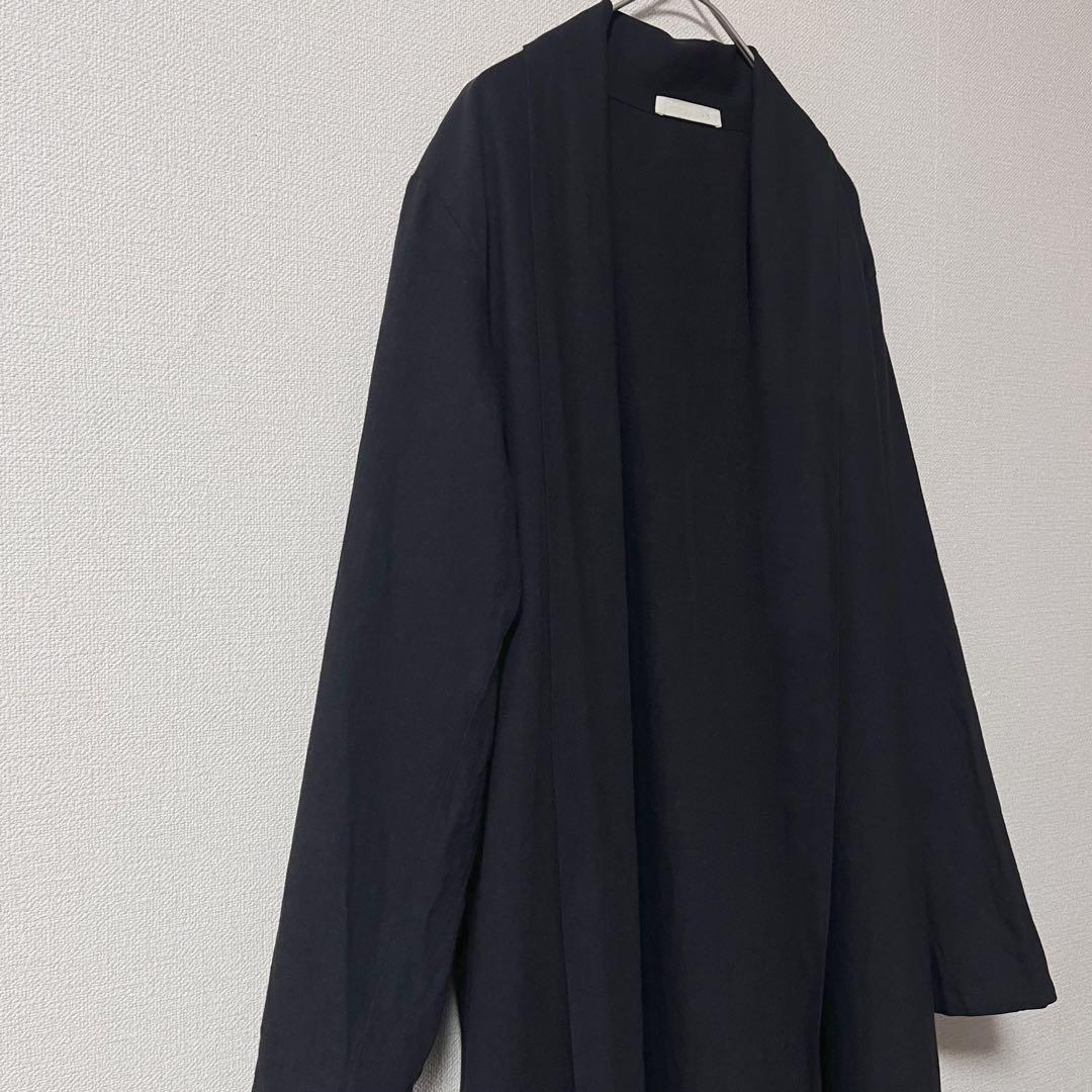 evam eva vie リネンコート ガウンコート 羽織り ローブ