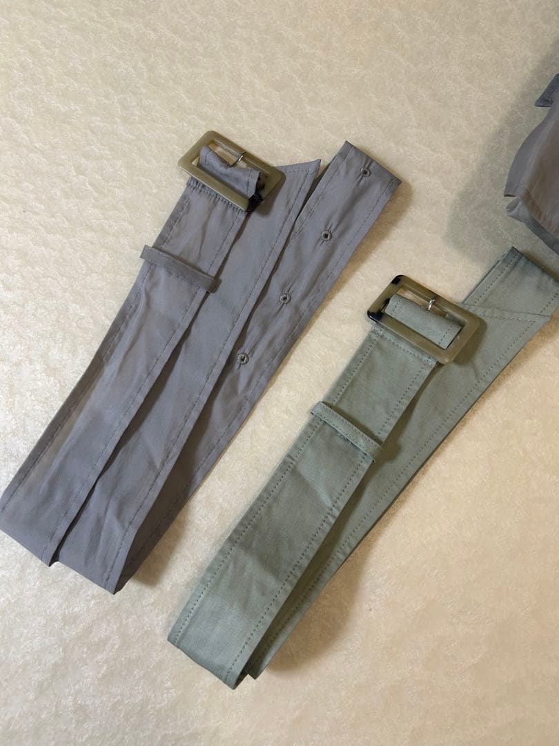 美品★ 4WAY SHEER DOCKING TRENCH