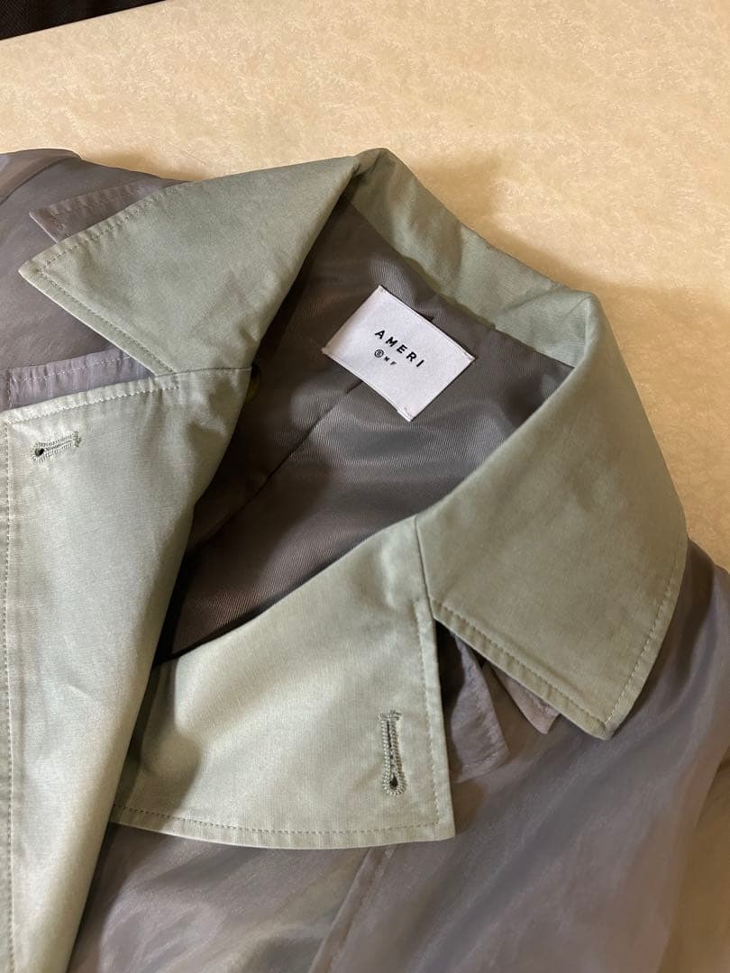 美品★ 4WAY SHEER DOCKING TRENCH