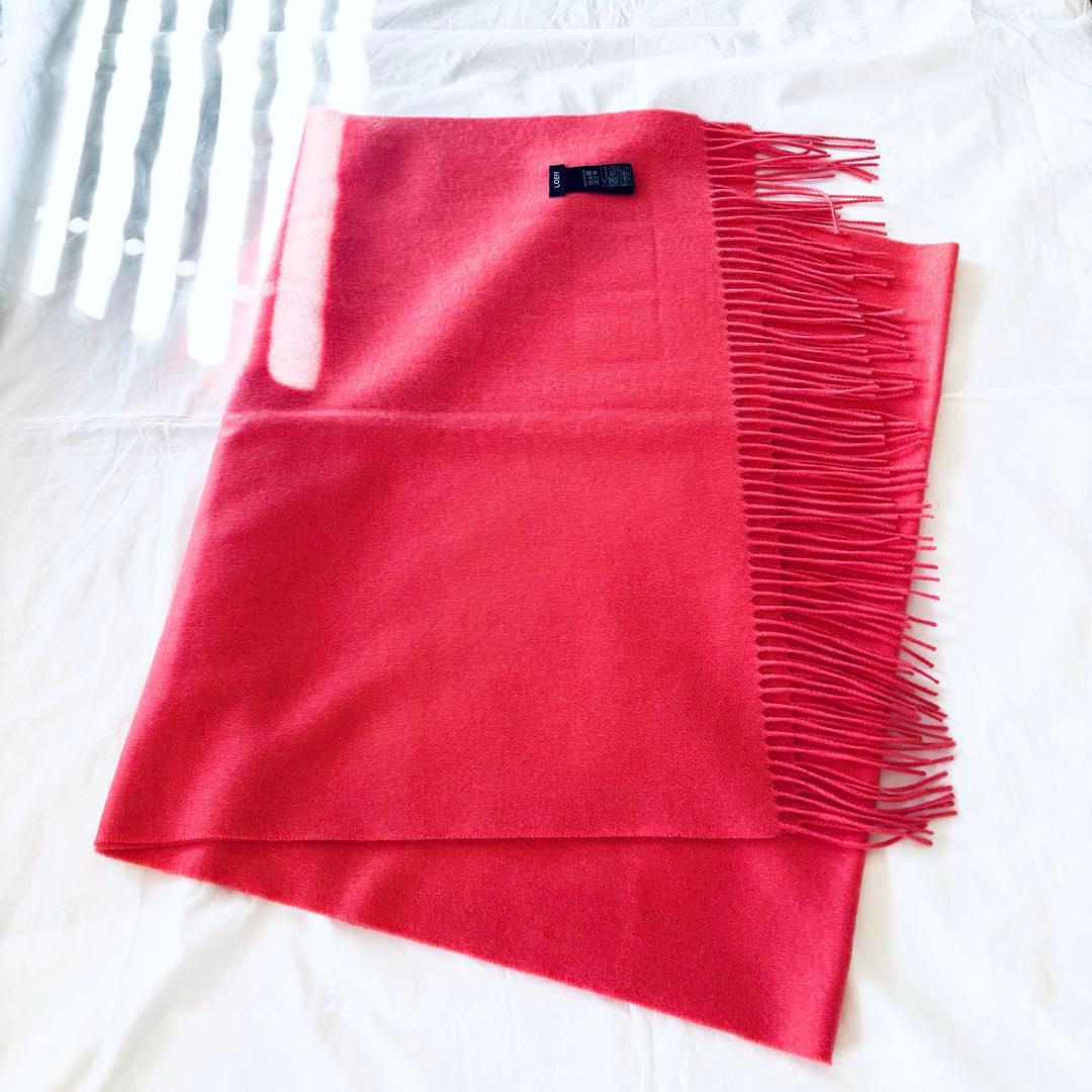 LOEFF ロエフ カシミヤストール カシミヤ100%UNITED ARROWS