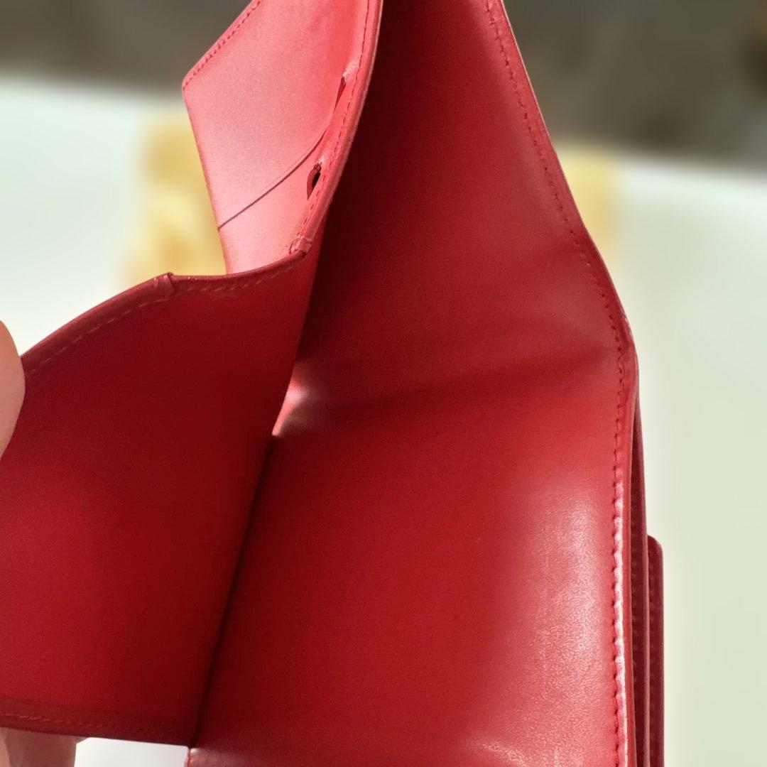 ルイヴィトンヴェルニ財布　レッド　美品
