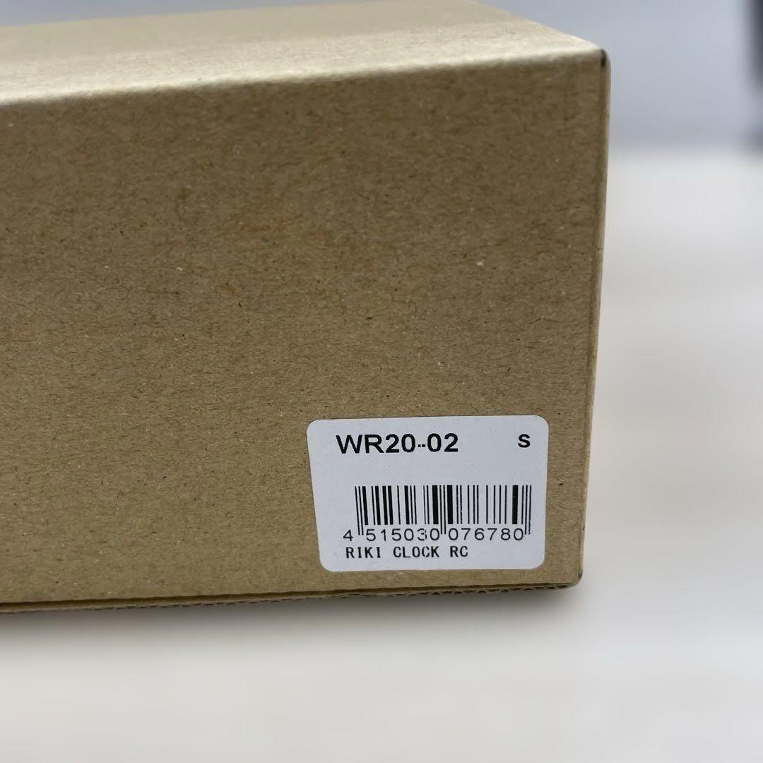 値下げ中509538新品未使用レムノス(Lemnos) 掛け時計 リキ 電波時計