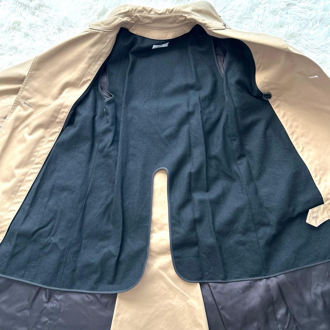 HYKE ベージュ ダブルブレスト トレンチコート S