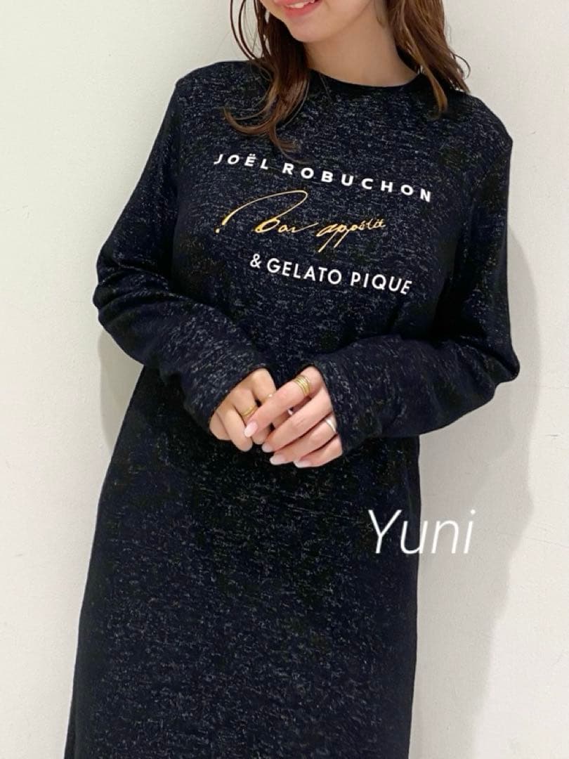 正規品♡ロブション♡スノーワンポイントワンピース