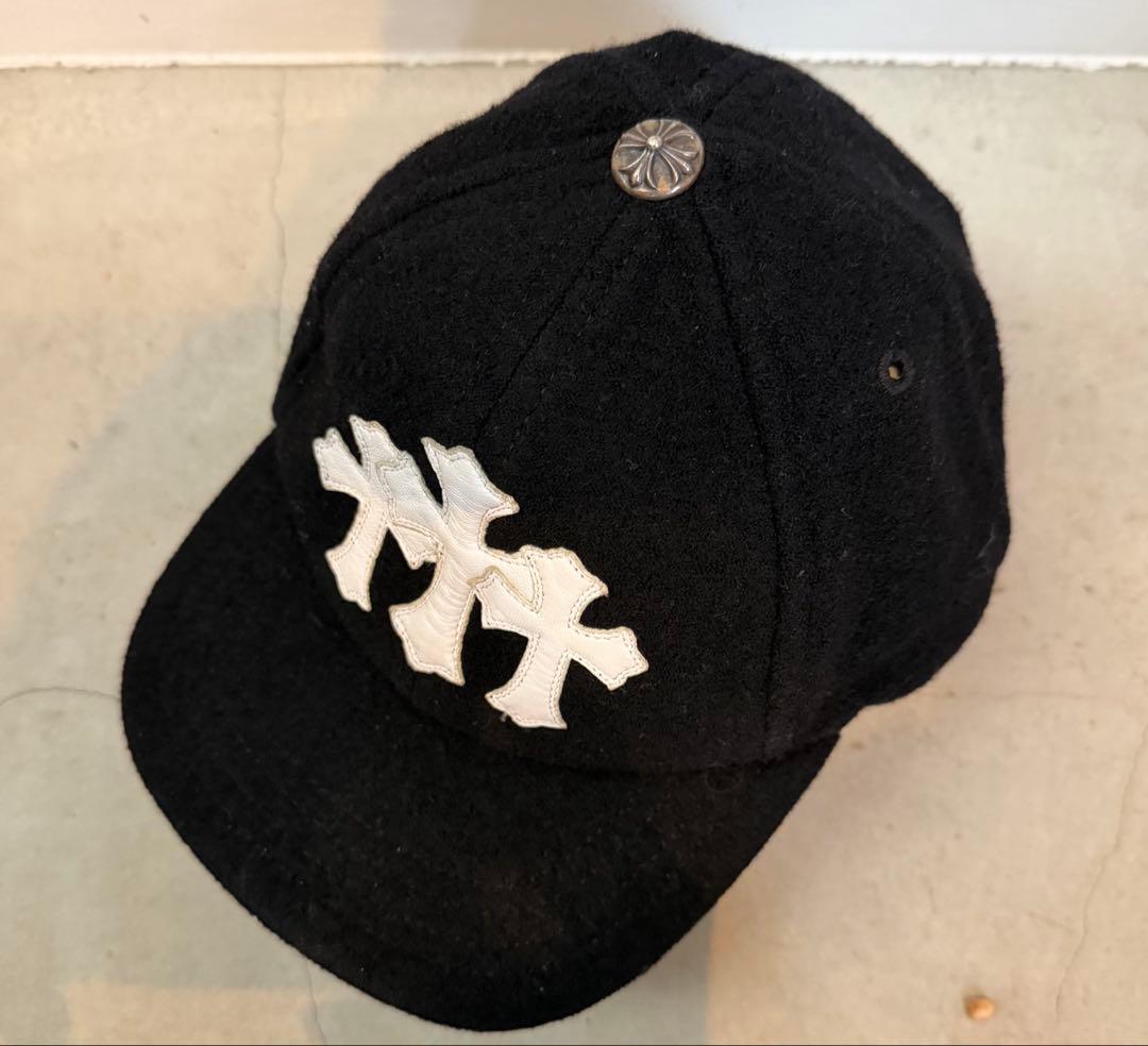 CHROME HEARTS クロスパッチ　ウールキャップ