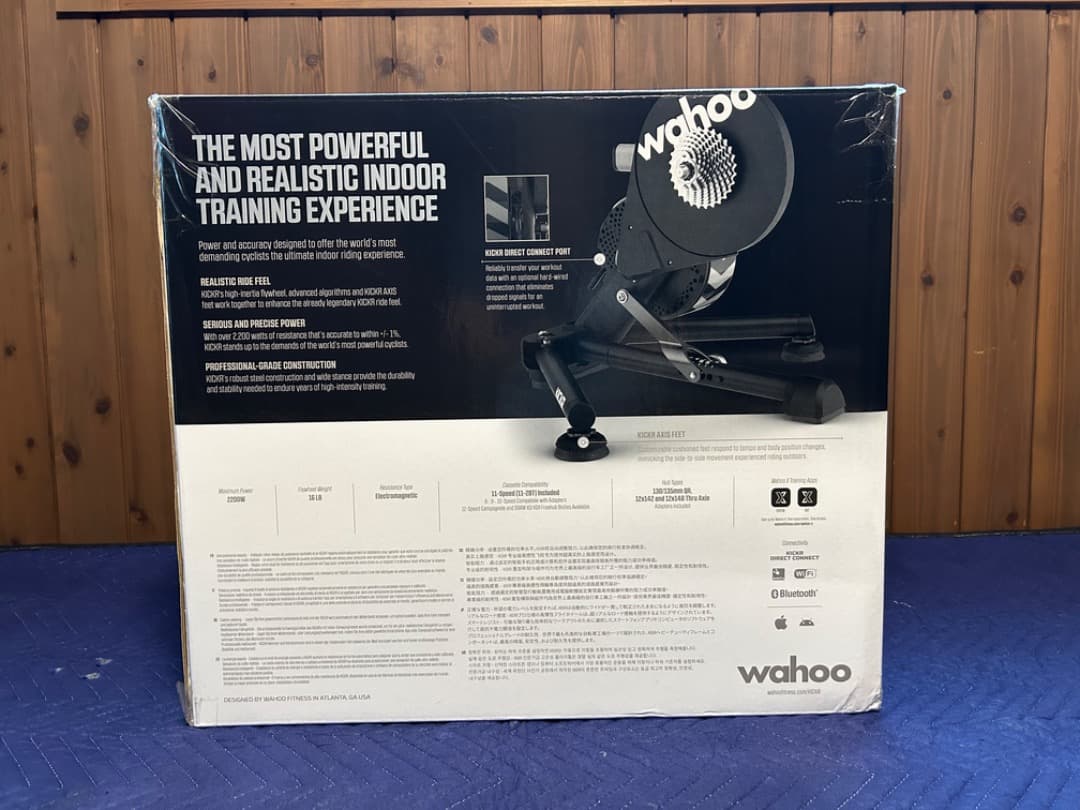 【釣り太郎】wahoo kicker スマートトレーナー　2022モデル