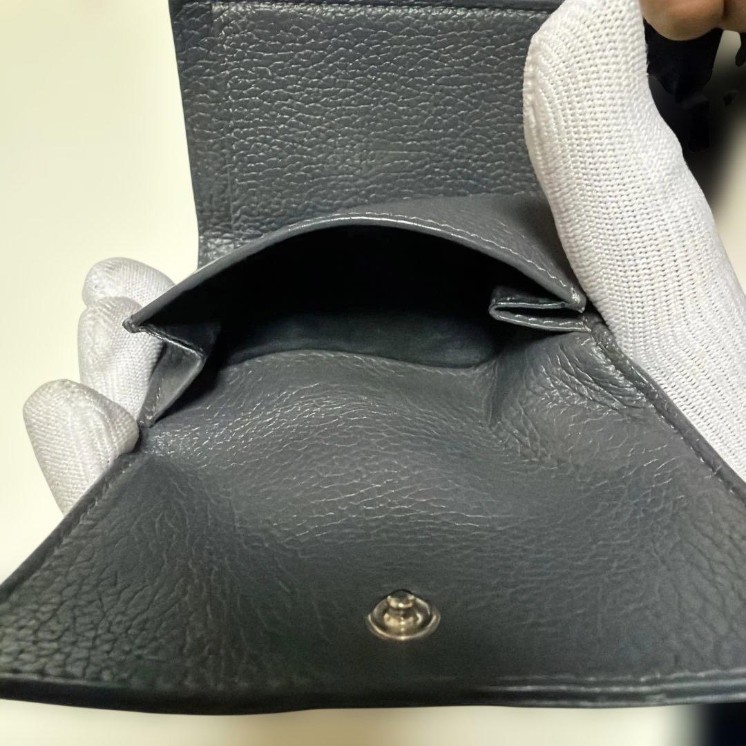 Saint Laurentサンローラン　三つ折り財布ミニウォレット