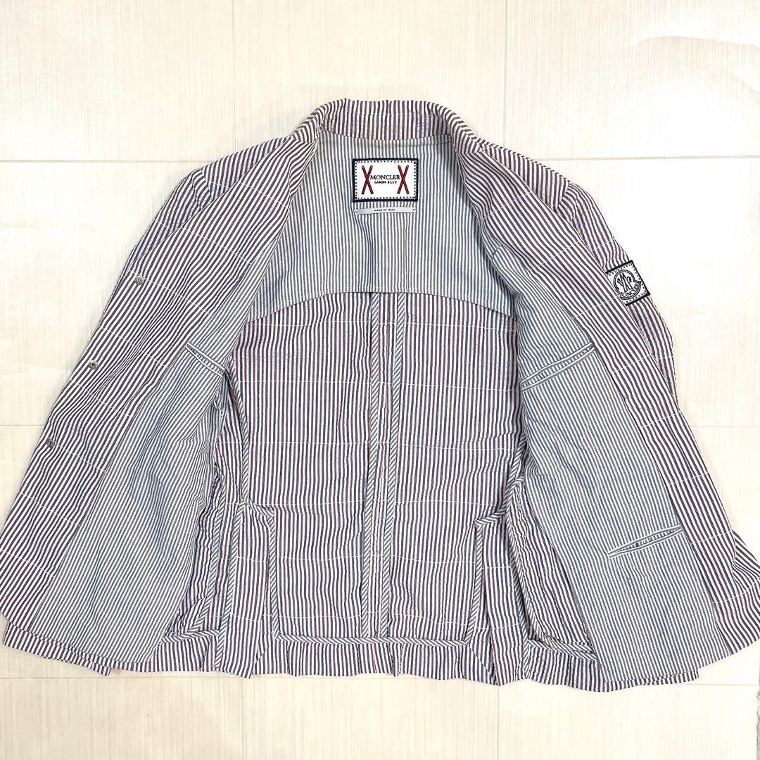 MONCLER テーラードジャケット ロゴボタン ロゴワッペン