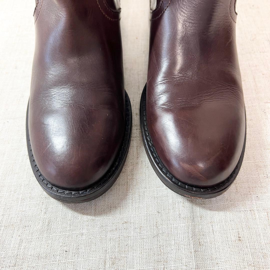 極美品★CORSO ROMA 9 コルソローマ ノーヴェ ロングブーツ 本革