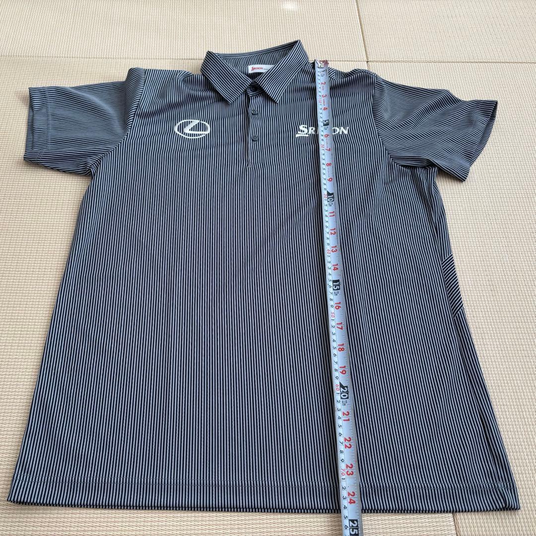 SRIXON LEXUS スリクソン　レクサス　ゴルフ　ブラック　ポロシャツ