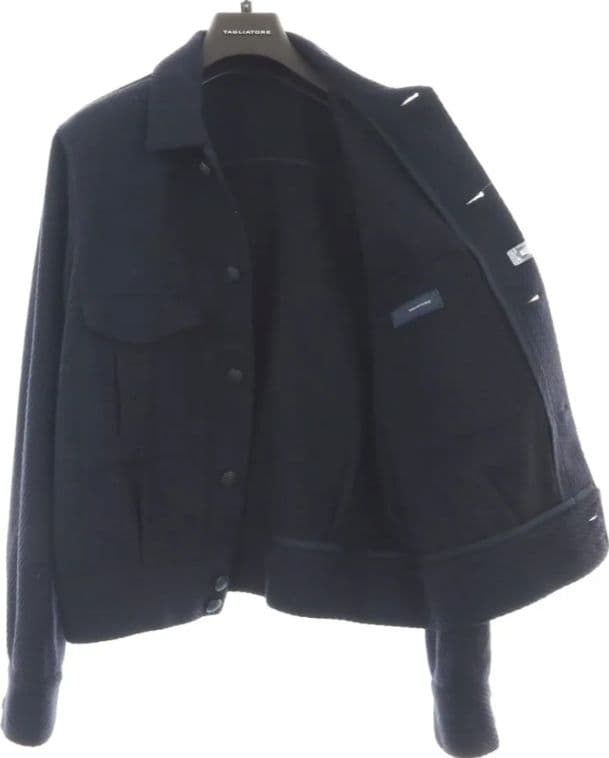 【中古】タリアトーレ TAGLIATORE TAKブルゾン ネイビー48