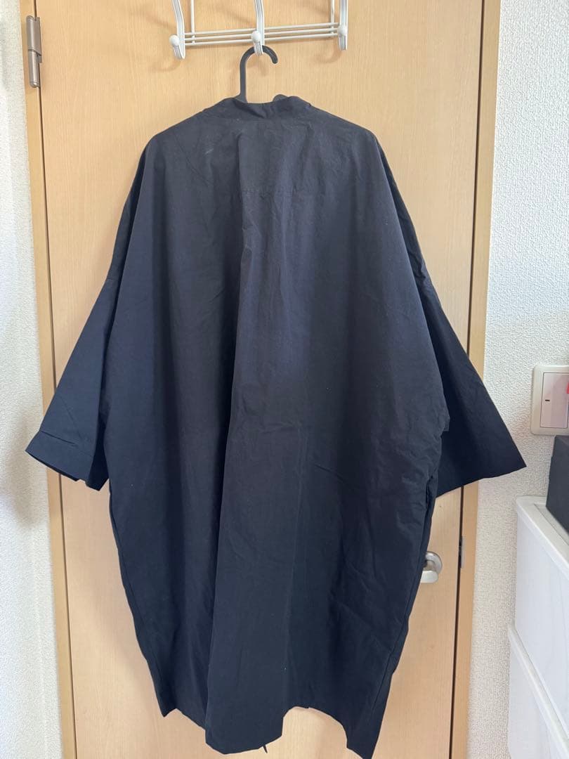 ☆ito fukuoka 新品　over コート　ブラック　ロング