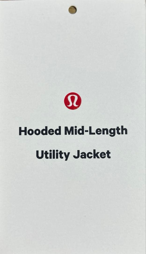 ルルレモン Hooded Mid-Length Utility Jacket S