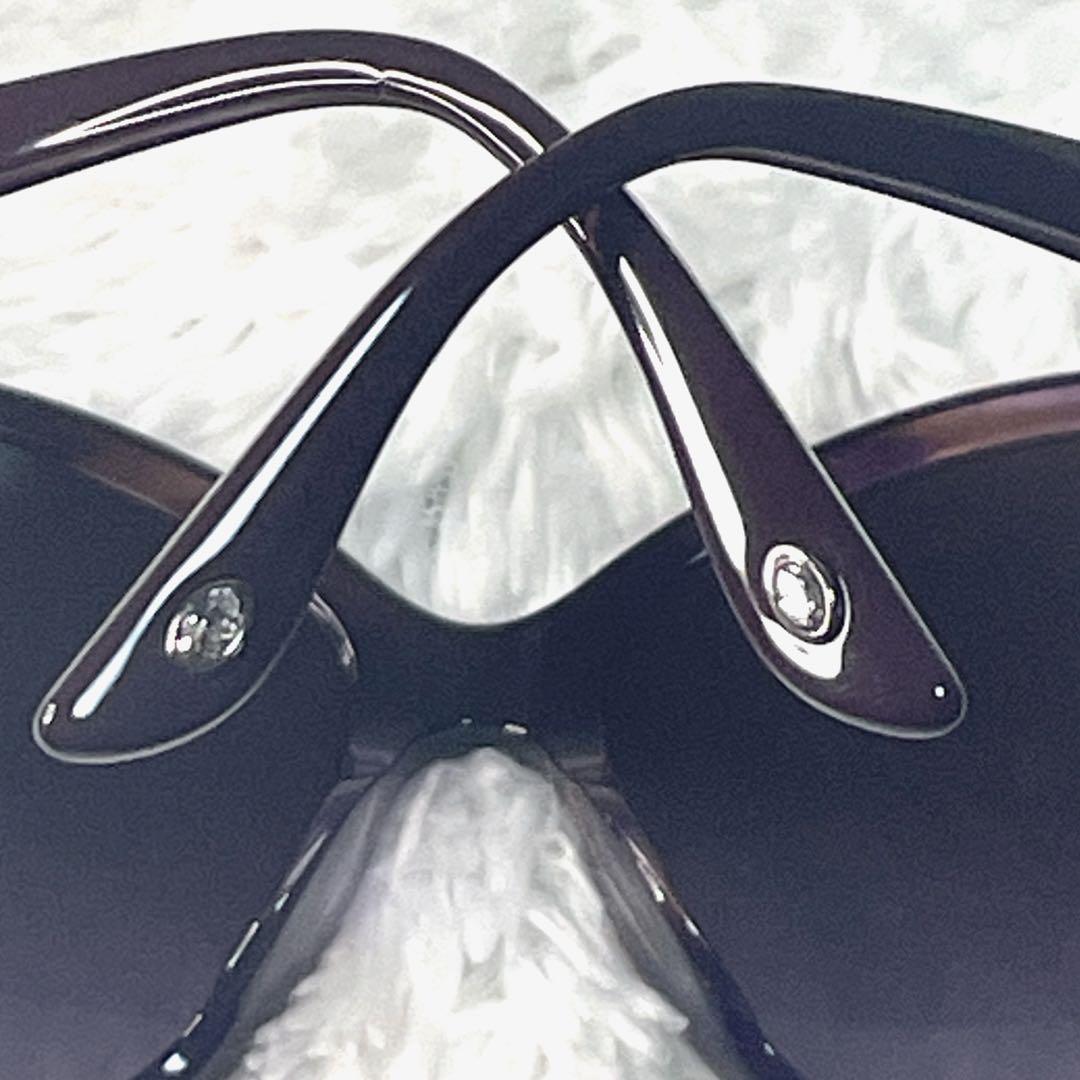 BVLGARI サングラス セルペンティ装飾 パープル 美品 イタリア製