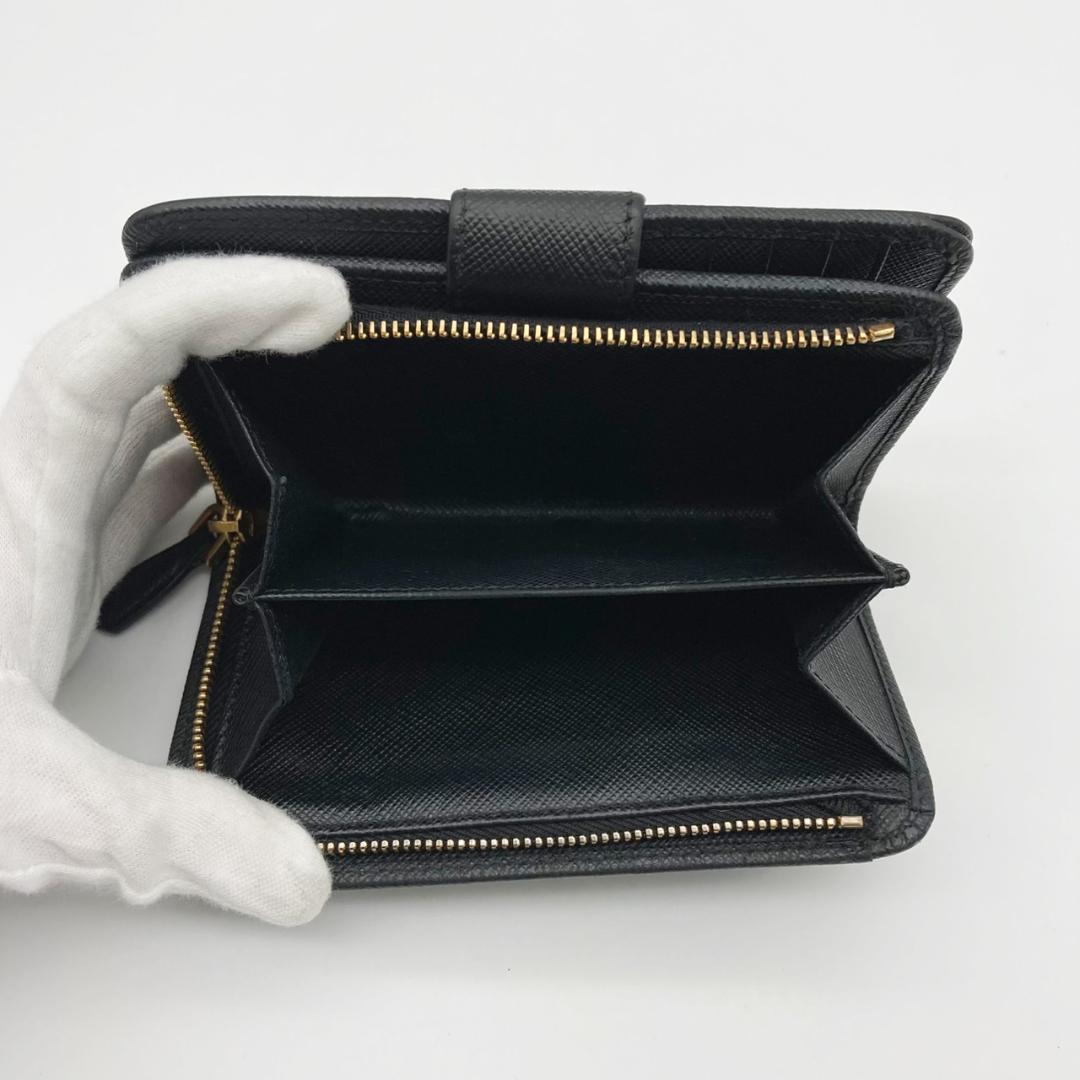 プラダ　サフィアーノ　二つ折り財布　コンパクトウォレット　1ML225　844