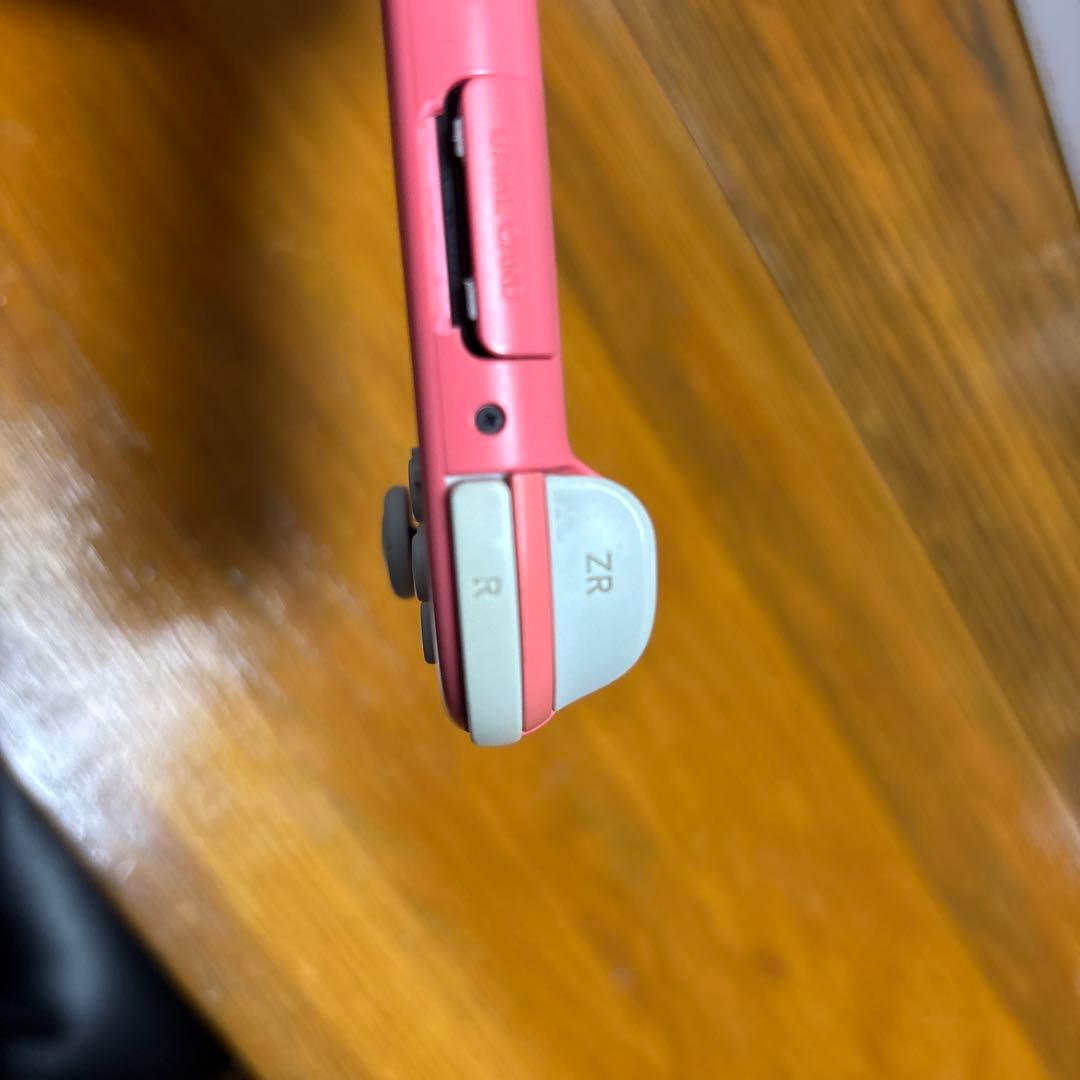 【ジャンク品・液晶不良】Switch Lite ピンク 本体 充電器付き