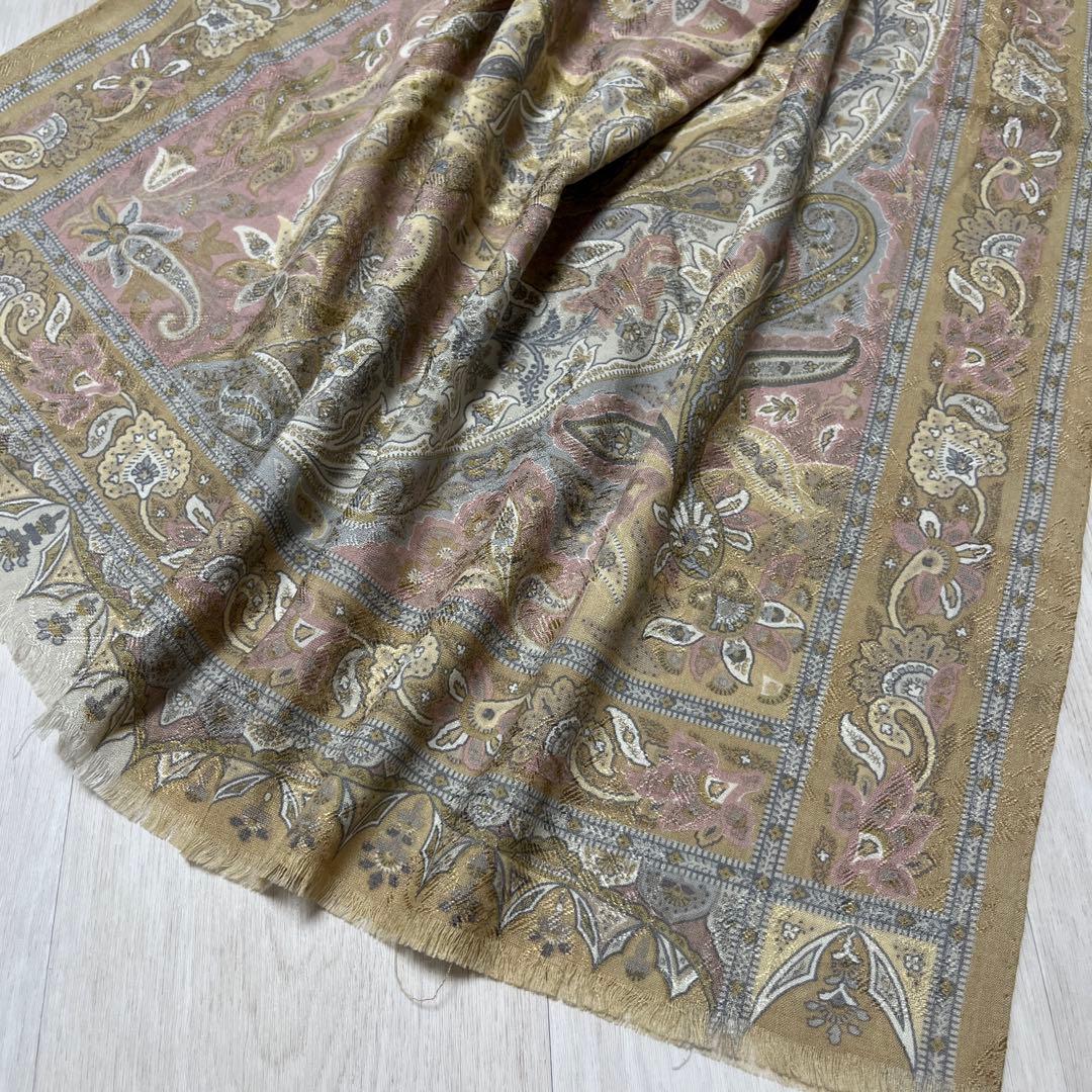 新品未使用・ETRO ペイズリー柄 ストール