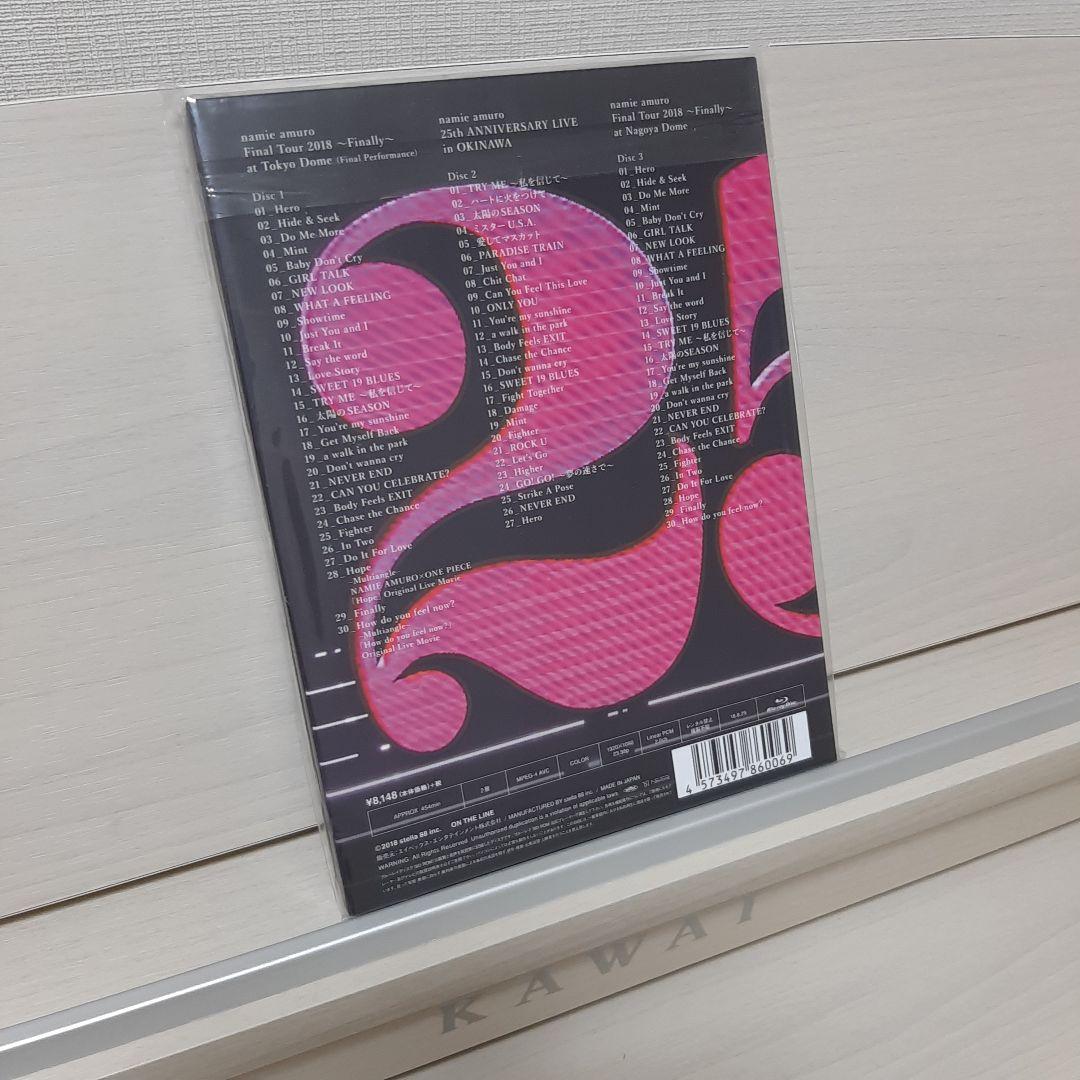 新品未開封！安室奈美恵　Finally DVD ブルーレイ　名古屋　初回盤
