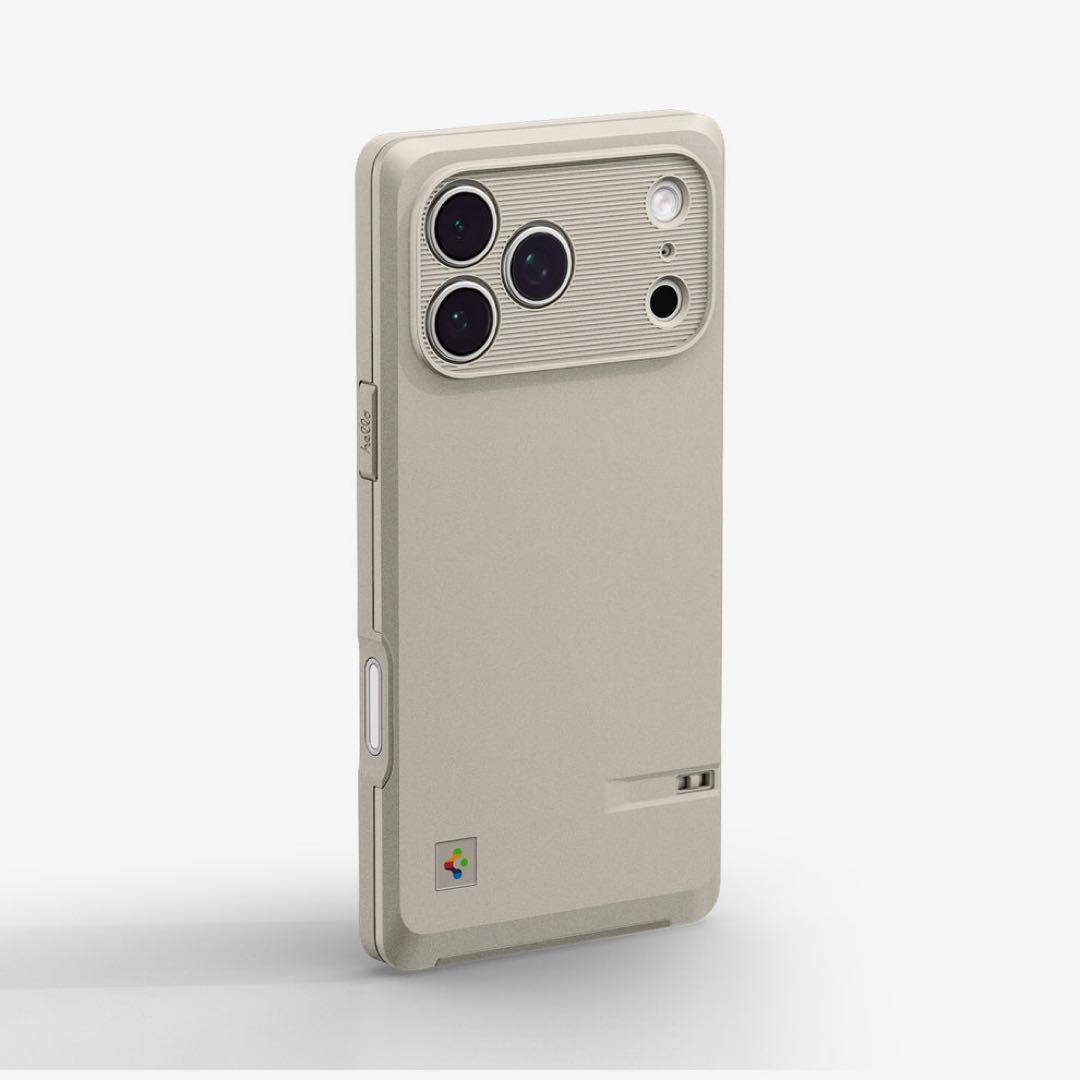 Spigen iPhone 17 Pro ケース 初代Mac風 ACS10479