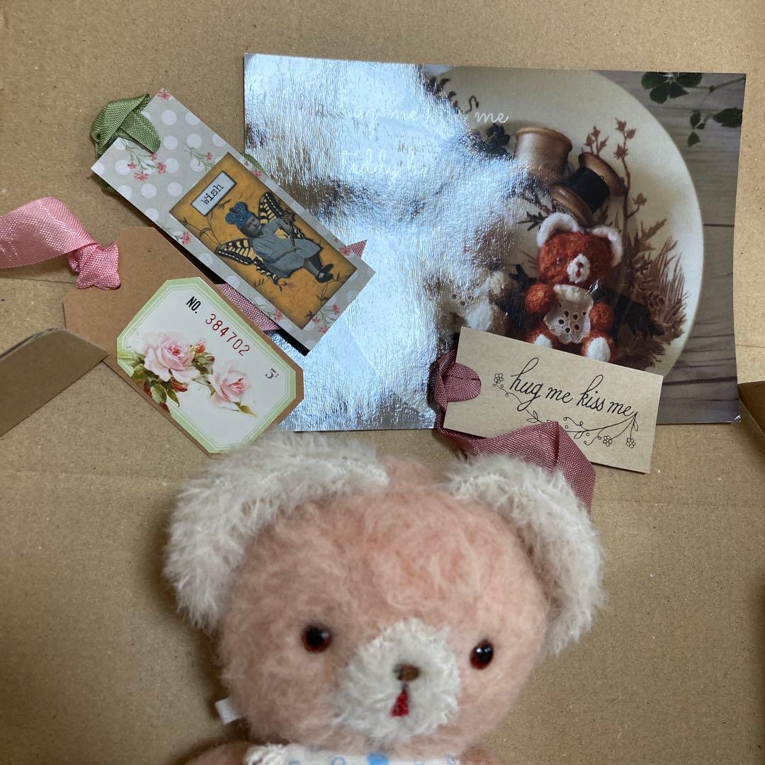 テディベア　ぬいぐるみ　作家様　アーティスト　ペロリンちゃん　ハンドメイド