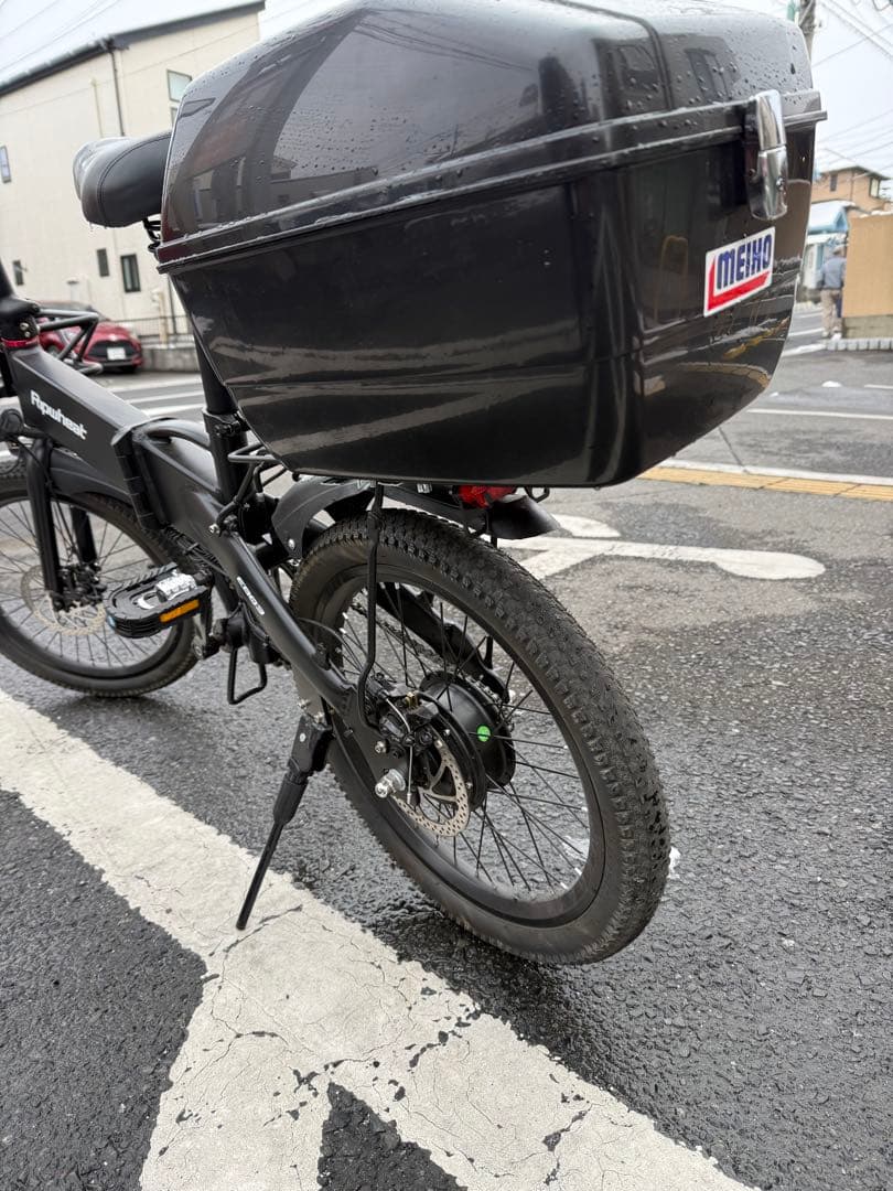 [引取のみ] Ripwheat 電動アシスト自転車 ブラック 48V