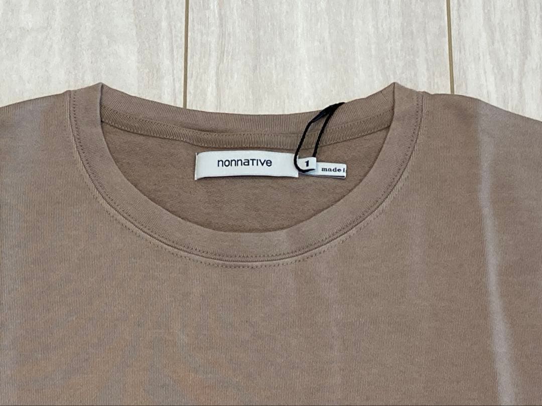 【新品】nonnative 半袖Tシャツ ベージュ size 1