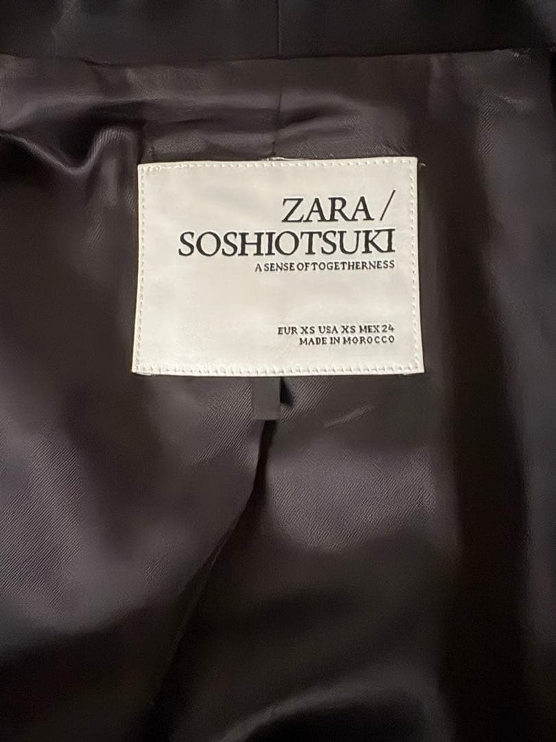 K*I様 Zara soshiotsuki ダブルジャケット