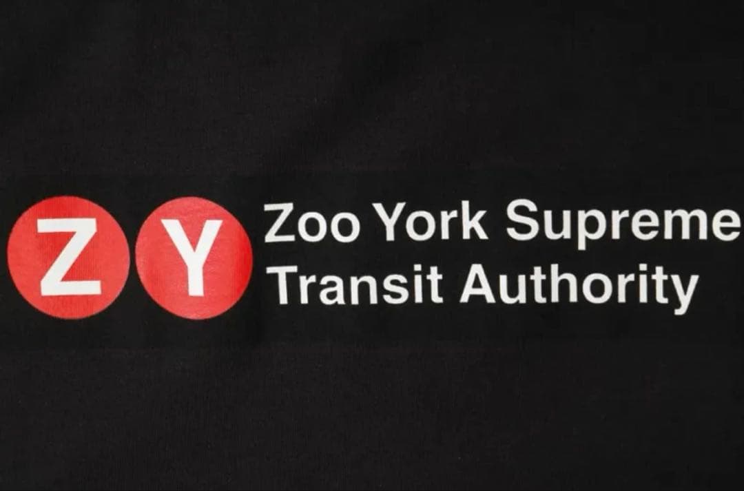 トップス Supreme x Zoo York Transit Tee \"Black\"